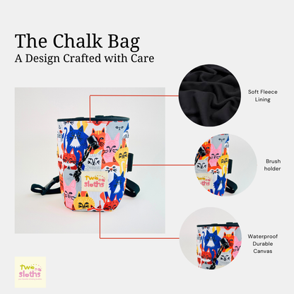 Cute Climbing Chalk bag - Cuddle Pup